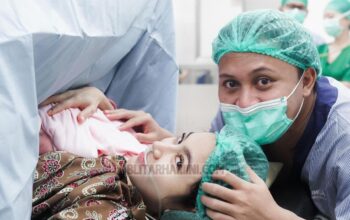 Mahalini Raharja dan Rizky Febian Sambut Kelahiran Putri Pertama
