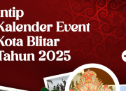 Kalender Lengkap Event Kota Blitar 2025: Semarak Budaya, Olahraga, dan Literasi Sepanjang Tahun