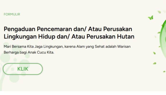 E-Lapor DLH Indonesia: Platform Digital untuk Aduan Pencemaran dan Perusakan Lingkungan