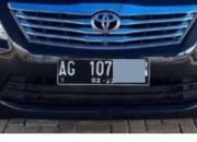 Plat AG Tulungagung dengan Akhiran O, R, S, dan T