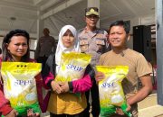 Polres Blitar Dukung Gerakan Pangan Murah, Salurkan Beras SPHP ke Warga Kabupaten Blitar