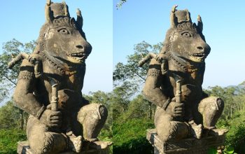 Gunung Kelud dan Legenda Lembu Sura: Kisah Cinta Terlarang yang Mengguncang Majapahit